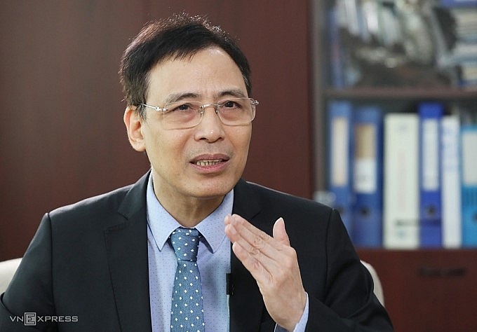 Ông Đỗ Anh Tú trong một buổi phỏng vấn năm 2021. Ảnh: Ngọc Thành