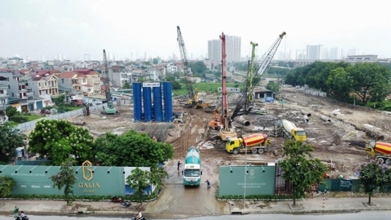 Cận cảnh dự án chung cư Galia Hà Nội: Mới khởi công dự án đã “rầm rộ” nhận đặt chỗ, ký quỹ