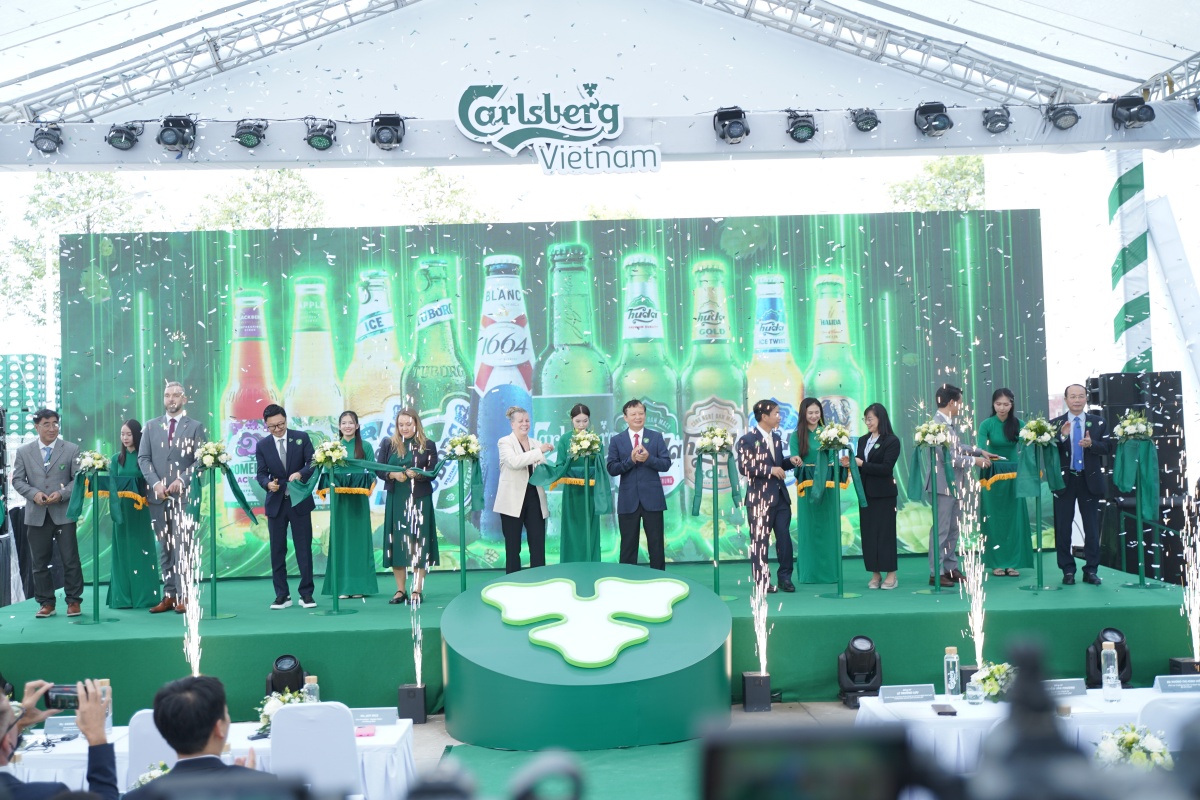 Carlsberg Việt Nam đầu tư gần 90 triệu USD mở rộng nhà máy bia ở Huế