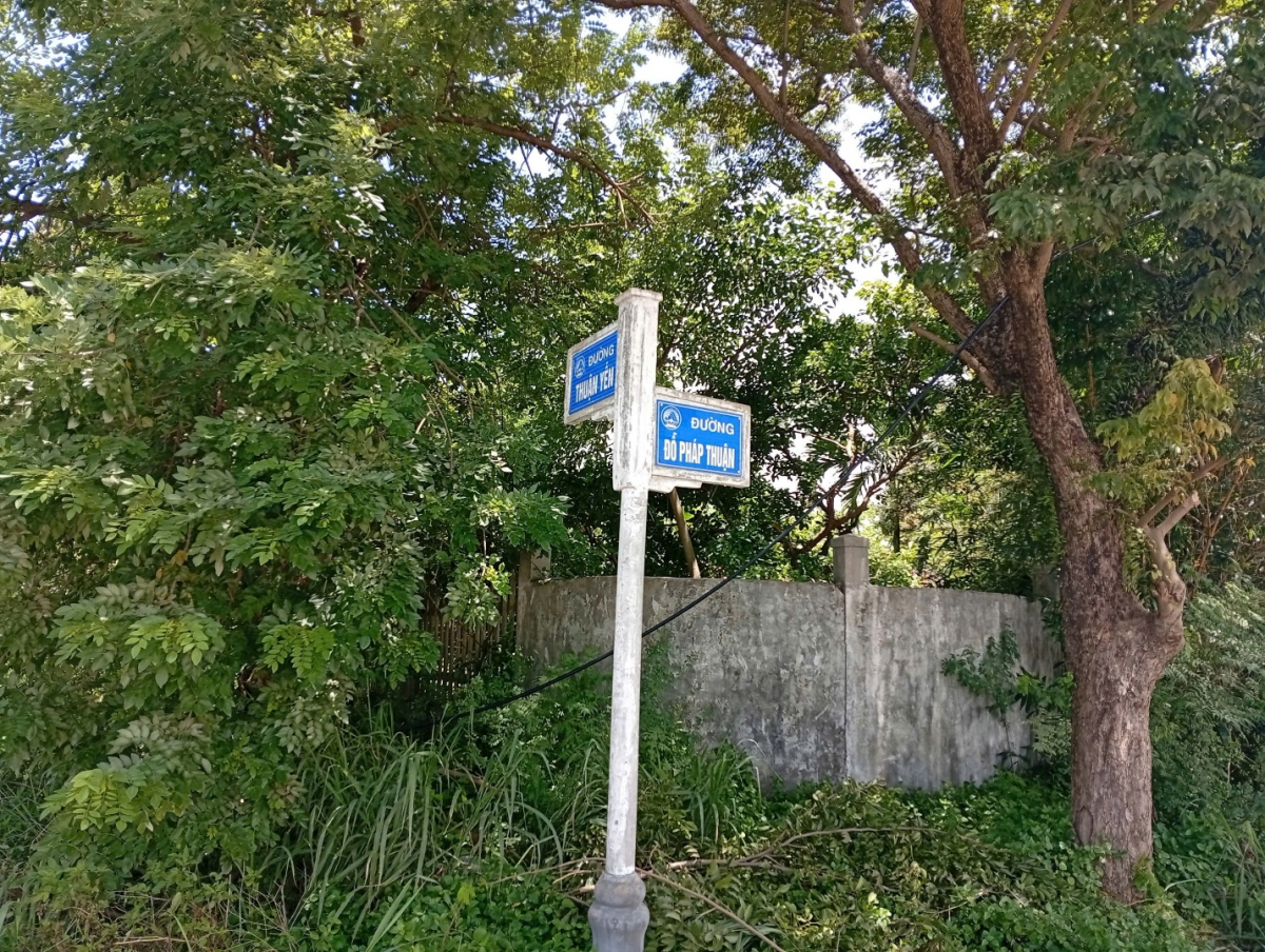 Khu đất 62 lô sở hữu 2 mặt tiền Thuận Yến và Đỗ Pháp Thuận. 