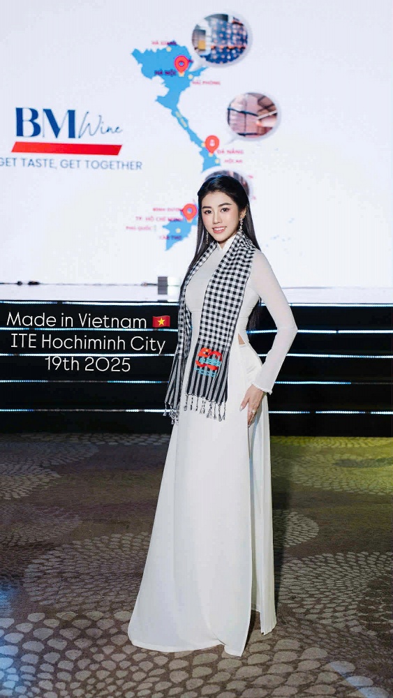 Emily Hồng Nhung lan tỏa thông điệp du lịch bền vững tại ITE HCMC 2025