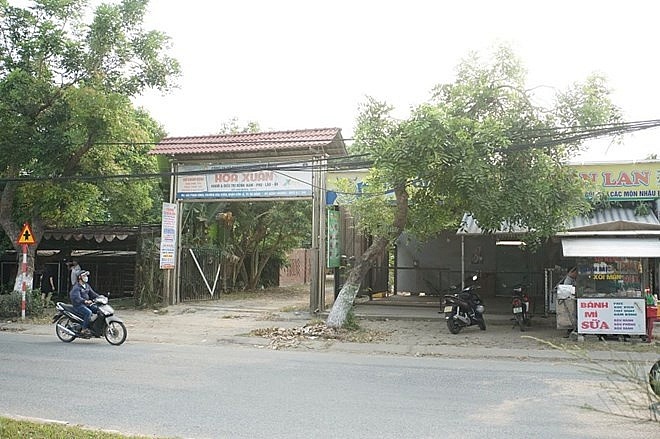 Khu đất liên quan đến vụ việc tại đường Phạm Hùng (TP Đà Nẵng). Ảnh: Đoàn Cường