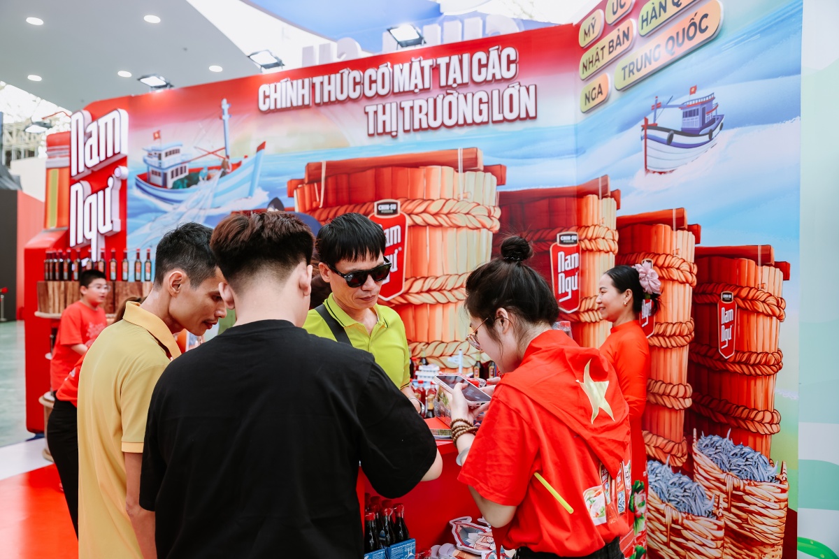 Sản phẩm nước mắm xuất khẩu của Masan