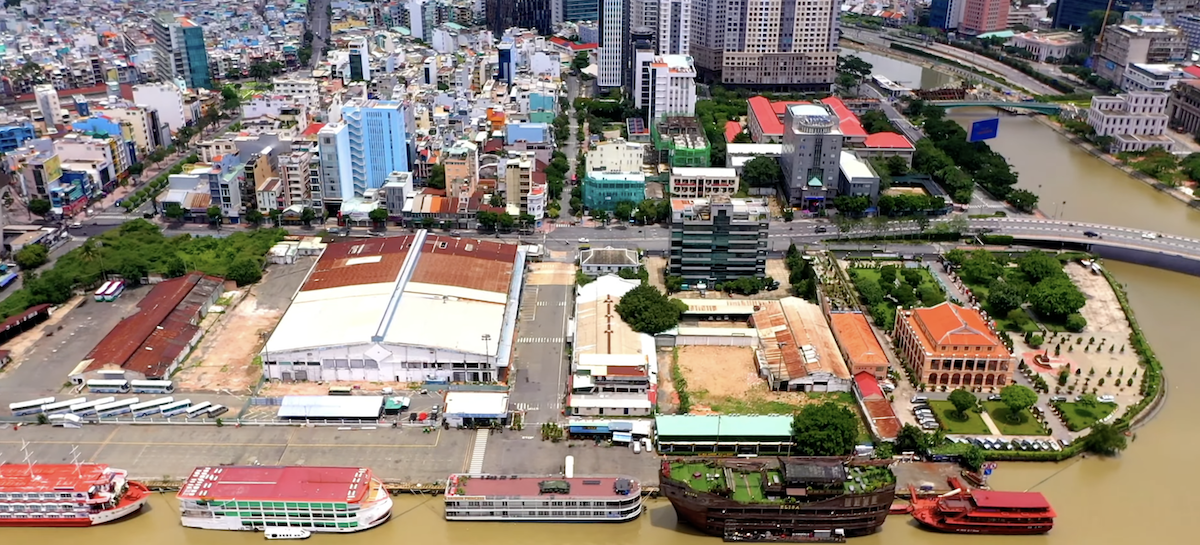Khu đất dự án khu phức hợp nằm gần Bảo tàng Hồ Chí Minh - chi nhánh TPHCM. Ảnh: Quang Trần