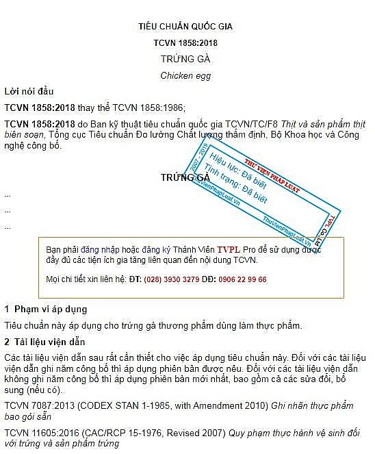 Sản phẩm trứng gà cà gai leo: Đã được kiểm định và chứng nhận đạt tiêu chuẩn chất lượng quốc gia. Ảnh: ĐVCC