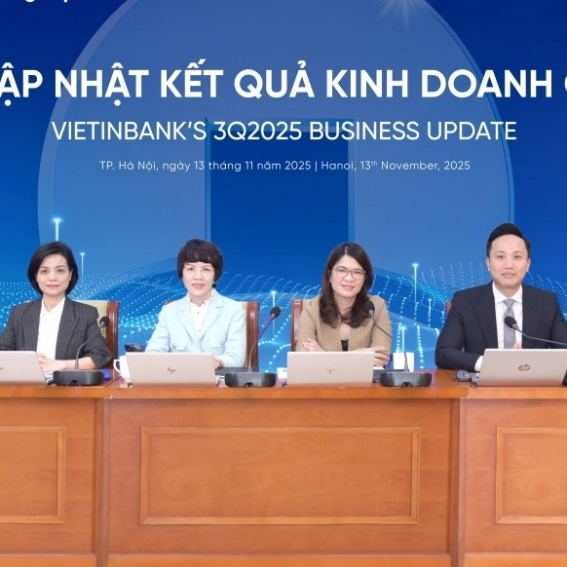 VietinBank 9 tháng đầu năm 2025: Duy trì tăng trưởng vượt trội, kiểm soát tốt chất lượng tài sản