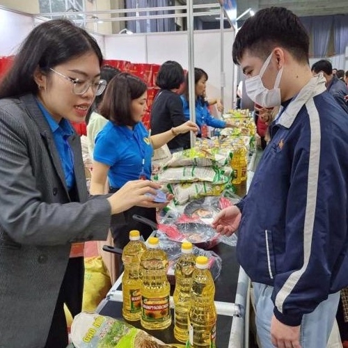 Hội chợ hàng Việt phục vụ công nhân lao động Thủ đô năm 2025
