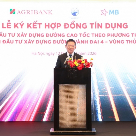 Agribank làm đầu mối thu xếp khoản tín dụng 25.453 tỷ đồng Dự án đầu tư xây dựng đường Vành đai 4