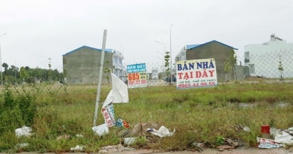 Cầu giảm mạnh, giá đất nền nhiều khu vực ở Bình Dương vẫn tăng dựng đứng