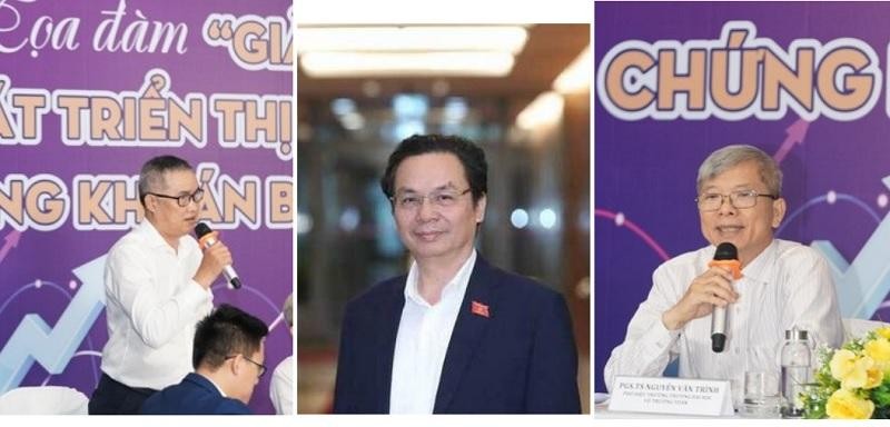 Từ tr&aacute;i qua: &ocirc;ng Nguyễn Đức Lệnh, &ocirc;ng Ho&agrave;ng Văn Cường, &ocirc;ng Nguyễn Văn Tr&igrave;nh