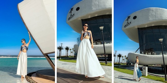 Kh&aacute;m ph&aacute; Hồ Tr&agrave;m đa sắc m&agrave;u theo c&aacute;ch của Cao Thi&ecirc;n Trang v&agrave; H&agrave; Tr&uacute;c ảnh 2