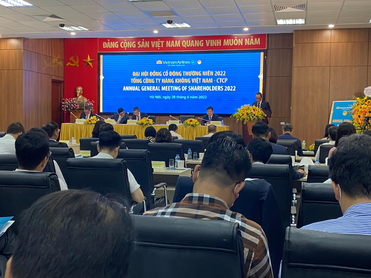 ĐHĐCĐ thường ni&ecirc;n năm 2022 của Vietnam Airlines.