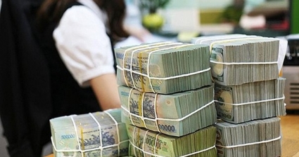 Tốc độ tăng trưởng huy động vốn chưa bằng một nửa của tăng trưởng tín dụng