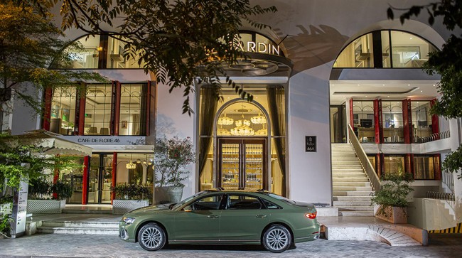 Sedan hạng sang Audi A8L mới c&oacute; mặt tại Việt Nam ảnh 9