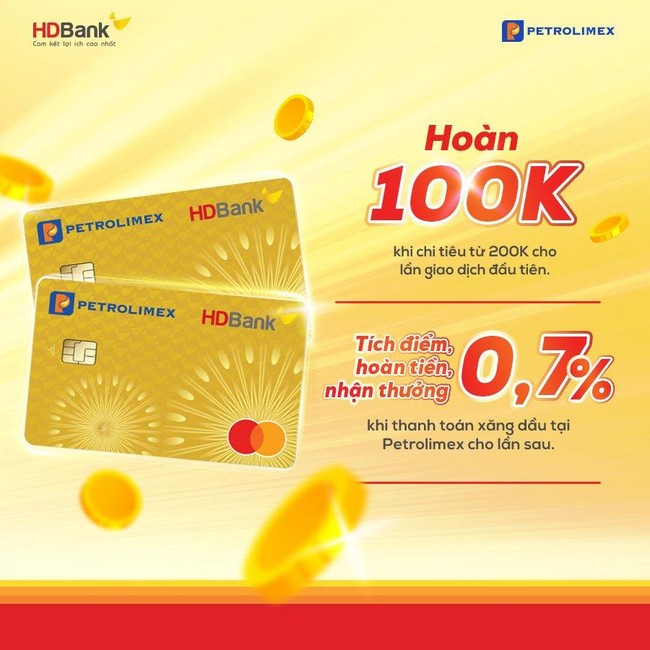 Bật m&iacute; c&aacute;ch ho&agrave;n được nhiều tiền nhất khi d&ugrave;ng thẻ HDBank Petrolimex 4 trong 1 ảnh 2