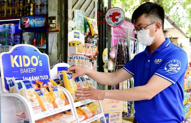 KIDO đặt tham vọng nắm giữ vị tr&iacute; thứ hai thị trường b&aacute;nh tươi 2022