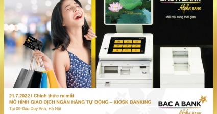 BAC A BANK chính thức ra mắt mô hình giao dịch ngân hàng tự động - Kiosk Banking tại Hà Nội