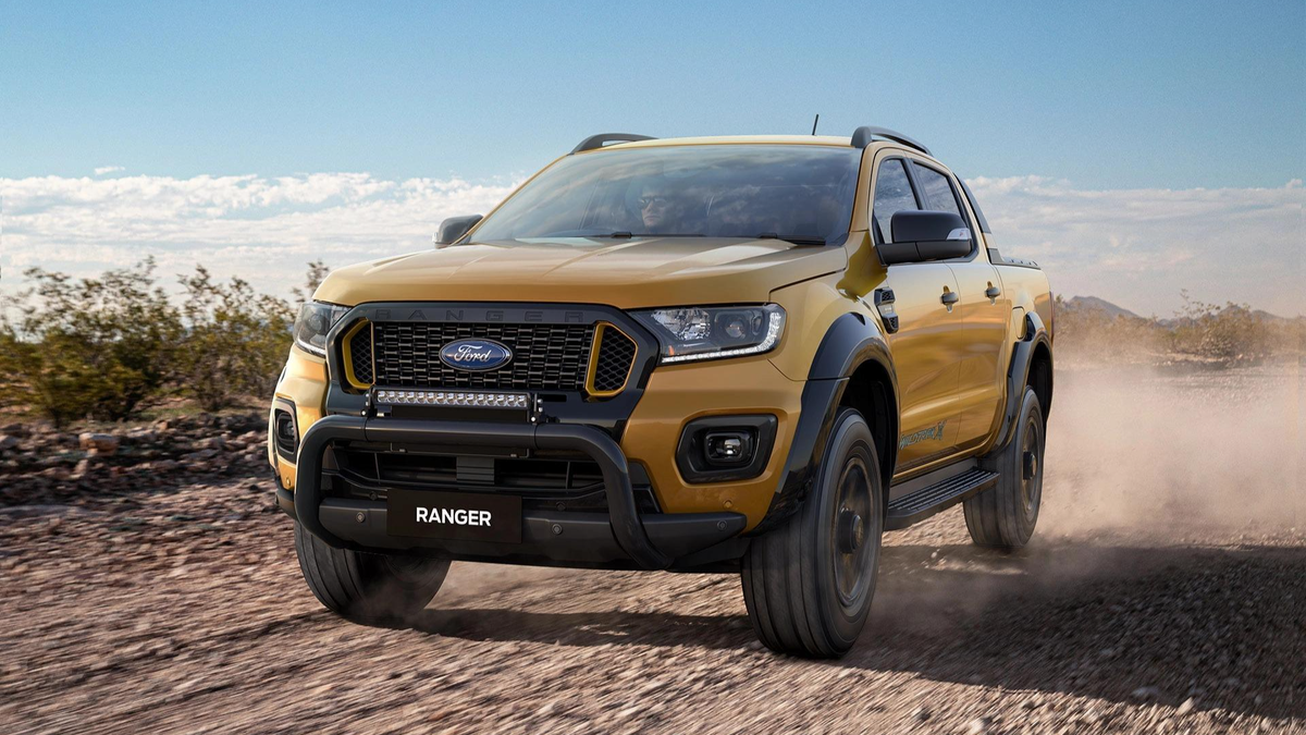 Mẫu xe Ford Ranger Wildtrak 2021.