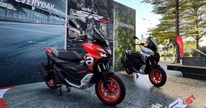 Chi tiết xe tay ga mới Aprilia SR GT giá từ 97 triệu đồng