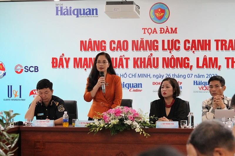 Tọa đ&agrave;m &amp;amp;quot;N&acirc;ng cao năng lực cạnh tranh, đẩy mạnh xuất khẩu n&ocirc;ng, l&acirc;m thủy sản&amp;amp;quot;