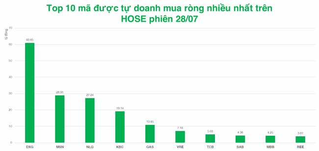 Tự doanh ưu &aacute;i mua v&agrave;o DXG  ảnh 1