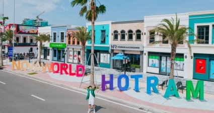 Loạt sao Việt thích thú “oanh tạc” NovaWorld Ho Tram