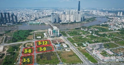 Bộ Tài chính thông tin về 2 doanh nghiệp bỏ cọc tại Thủ Thiêm