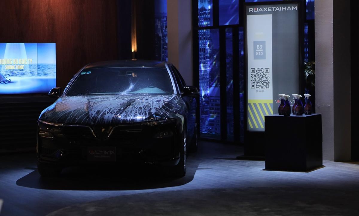 Dịch vụ rửa xe tại hầm được triển khai tại H&agrave; Nội trước khi mở rộng m&ocirc; h&igrave;nh ra c&aacute;c th&agrave;nh phố kh&aacute;c