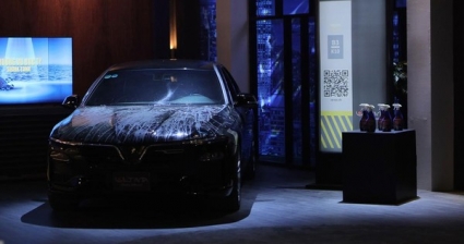 Dịch vụ quét mã QR để rửa ô tô tại hầm ở Hà Nội bị các Shark hoài nghi