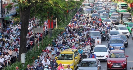 TP.HCM lập dự án thu phí ô tô vào trung tâm