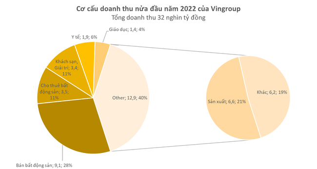 C&ugrave;ng thu về hơn 30.000 tỷ, những mảng n&agrave;o mang về doanh thu lớn nhất cho Vingroup v&agrave; Masan trong nửa đầu năm? ảnh 1