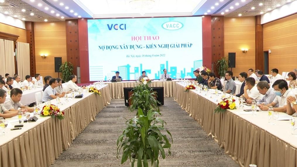Hội thảo với chủ đề &amp;amp;apos;Nợ đọng x&acirc;y dựng - kiến nghị v&agrave; giải ph&aacute;p&amp;amp;apos; ng&agrave;y 18/8