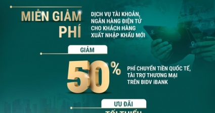 Trade Booming – Ưu đãi hấp dẫn cho Doanh nghiệp Xuất nhập khẩu từ BIDV
