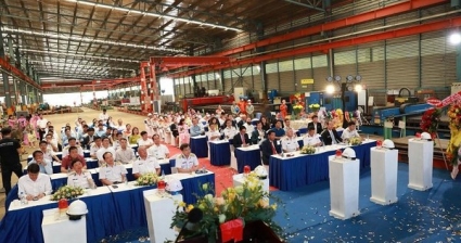 Khởi công dự án cẩu khung đầu tiên của Việt Nam