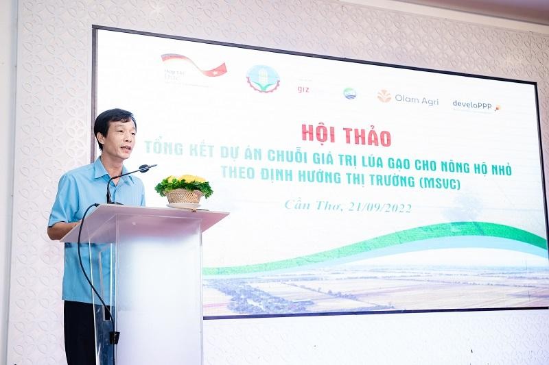 &ocirc;ng Vũ Văn Tiến &ndash; Ph&oacute; cục trưởng Cục Kinh tế hợp t&aacute;c v&agrave; Ph&aacute;t triển n&ocirc;ng th&ocirc;n (DCRD)