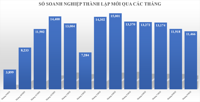 Mỗi th&aacute;ng c&oacute; 18,1 ngh&igrave;n doanh nghiệp th&agrave;nh lập mới v&agrave; quay trở lại hoạt động ảnh 2