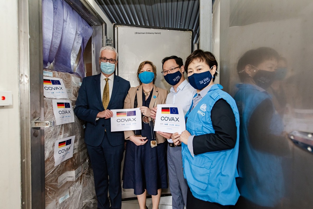 Germany Supports Vietnam with Another 2.6 million Vaccine Doses